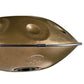 MEINL Sonic Energy Sensory Handpan Stainless Steel D Amara 10 Notes 440 Hz - Vintage Gold detail view 9 at Luna Panther