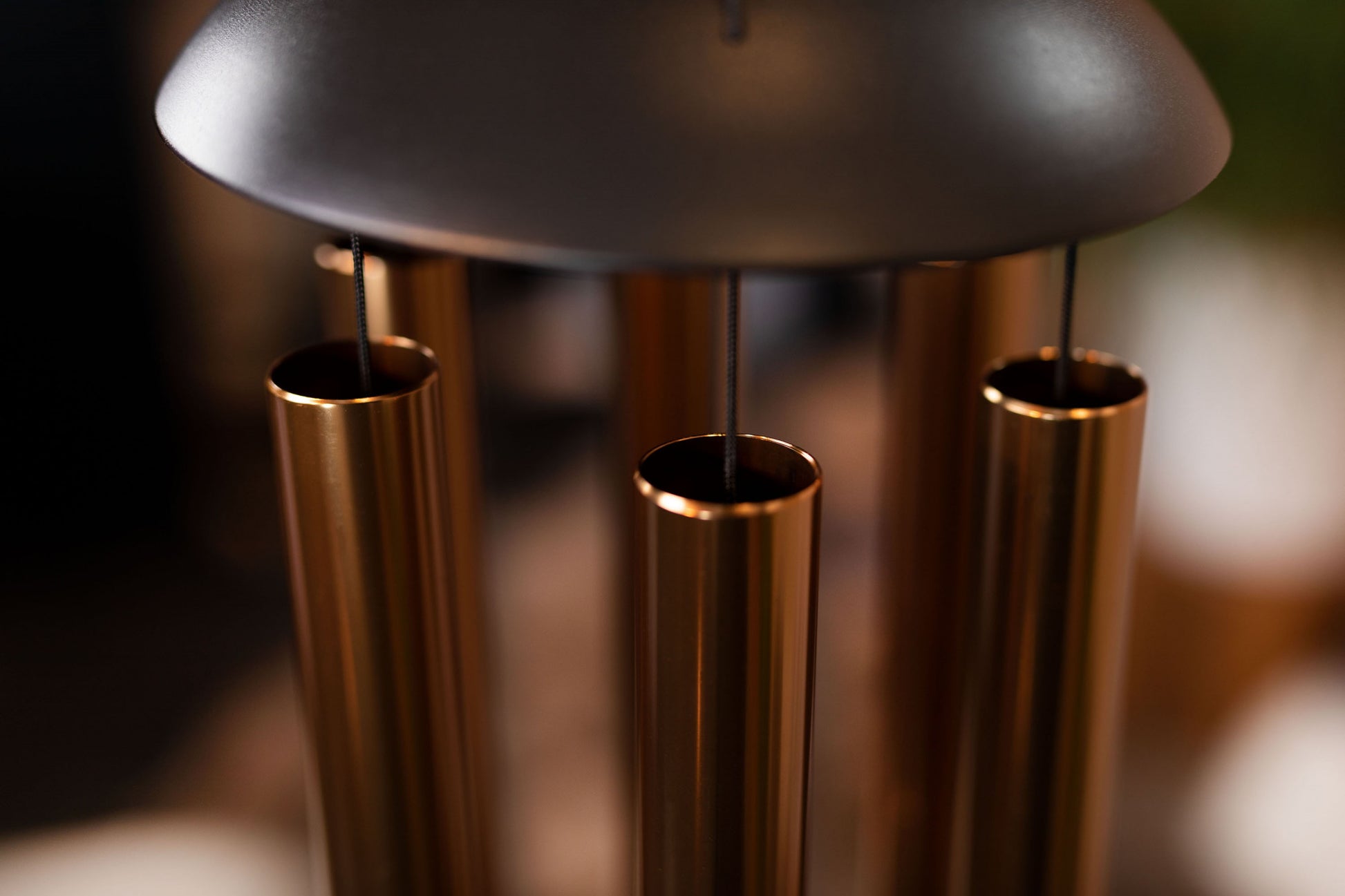MEINL Sonic Energy Moon Meditation Chime 44"/110 cm - 432 Hz - Round Arch/Bronze detail view 8 at Luna Panther