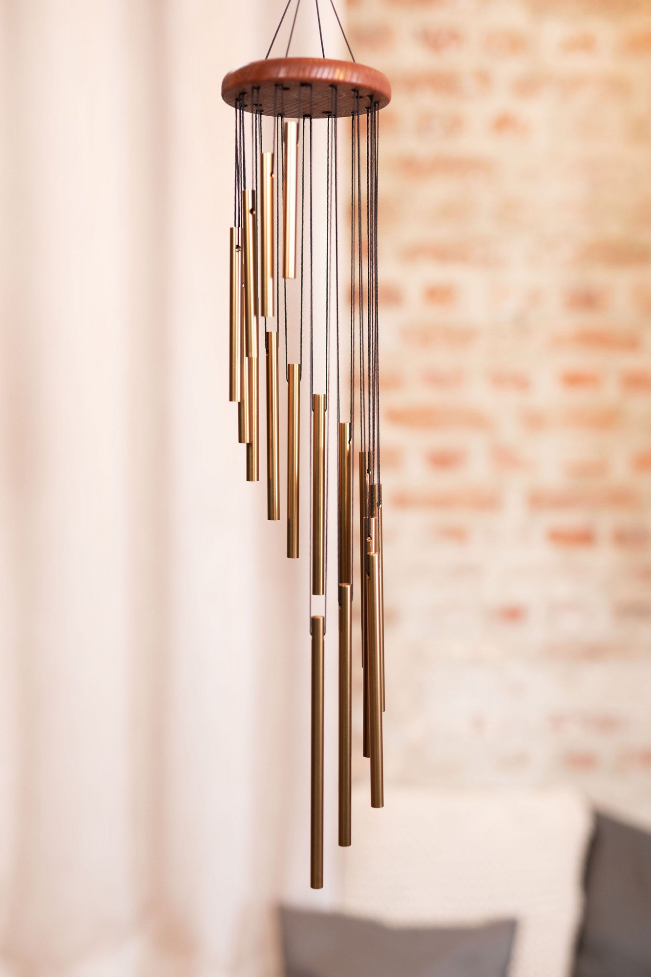 MEINL Sonic Energy Spiral Chime 29"/73 cm - Bronze detail view 2 at Luna Panther