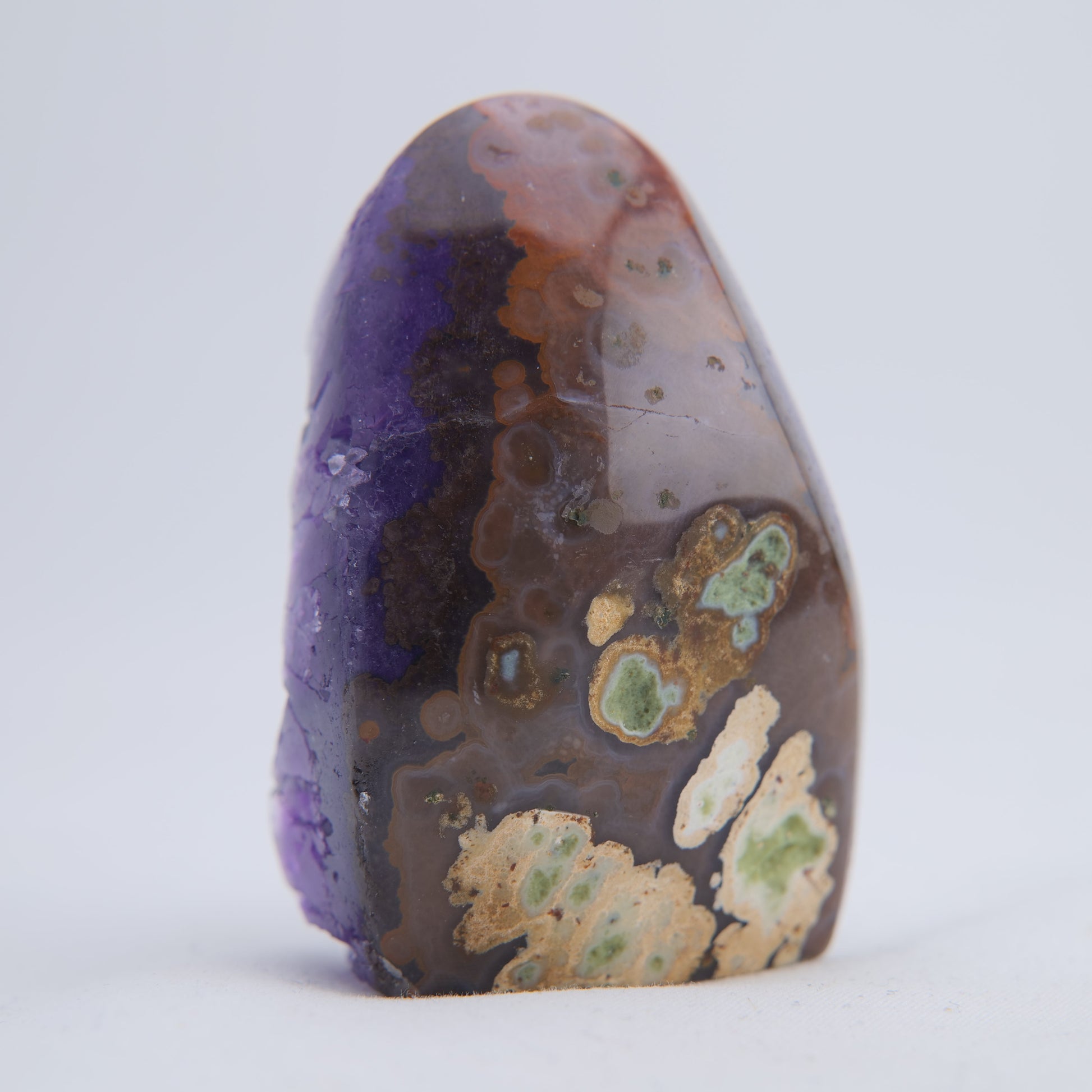 Deep Purple Uruguay Amethyst Druzy Point - 116g - Luna Panther