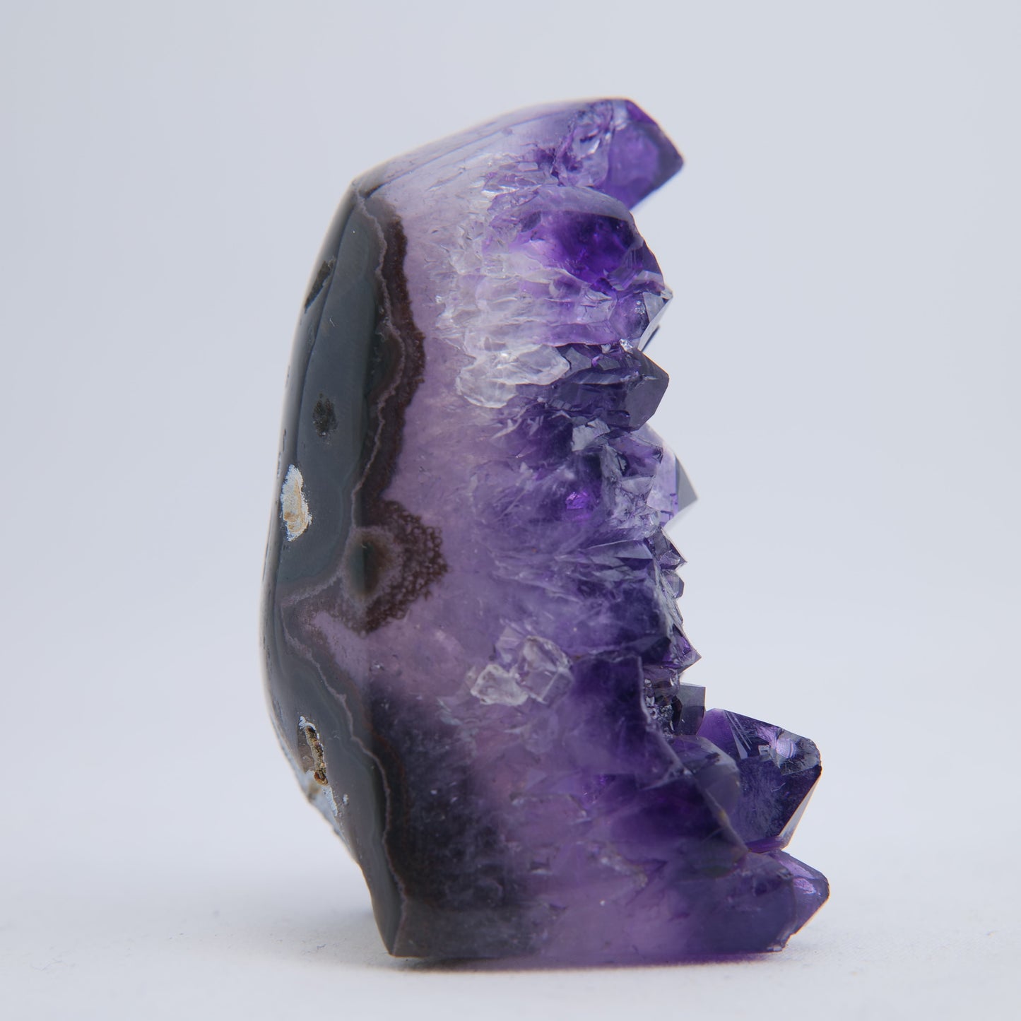 Deep Purple Uruguay Amethyst Druzy Point - 150g - Luna Panther