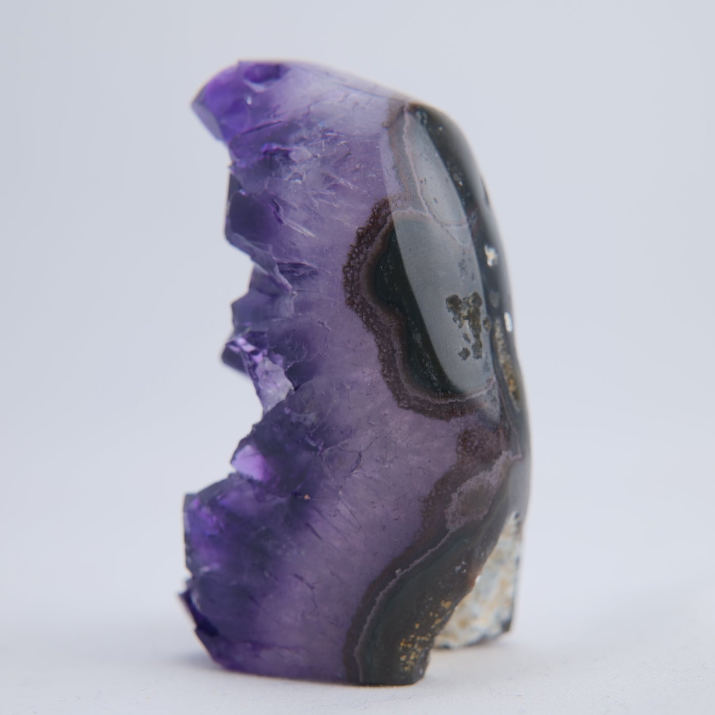 Deep Purple Uruguay Amethyst Druzy Point - 150g - Luna Panther