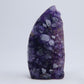 Deep Purple Uruguay Amethyst Druzy Point - 167g - Luna Panther