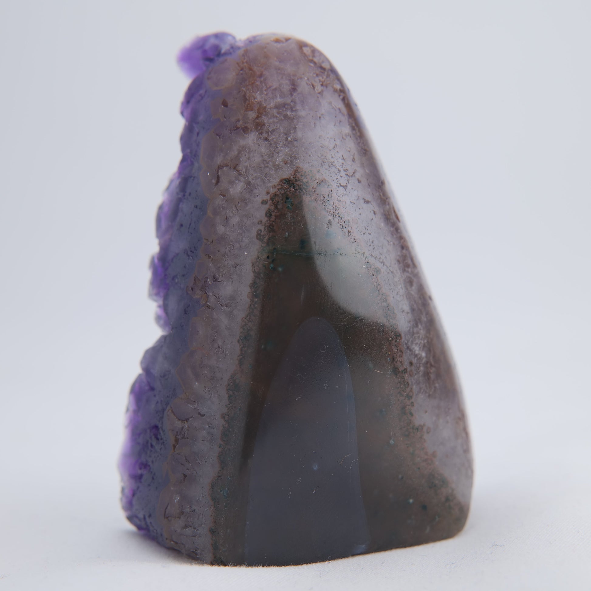Deep Purple Uruguay Amethyst Druzy Point - 196g - Luna Panther