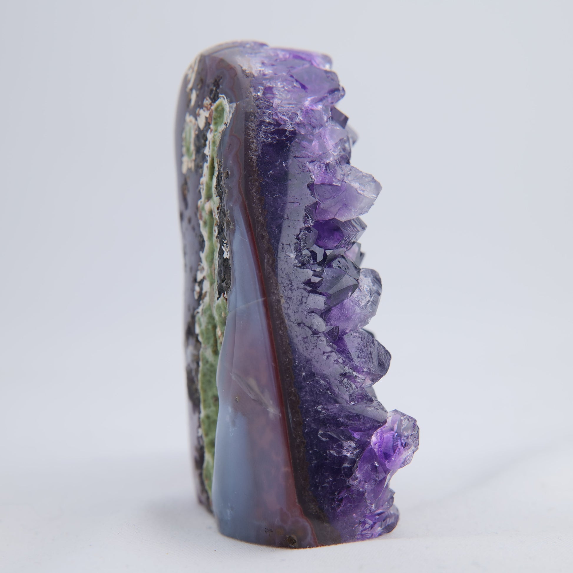 Deep Purple Uruguay Amethyst Druzy Point - 203g - Luna Panther