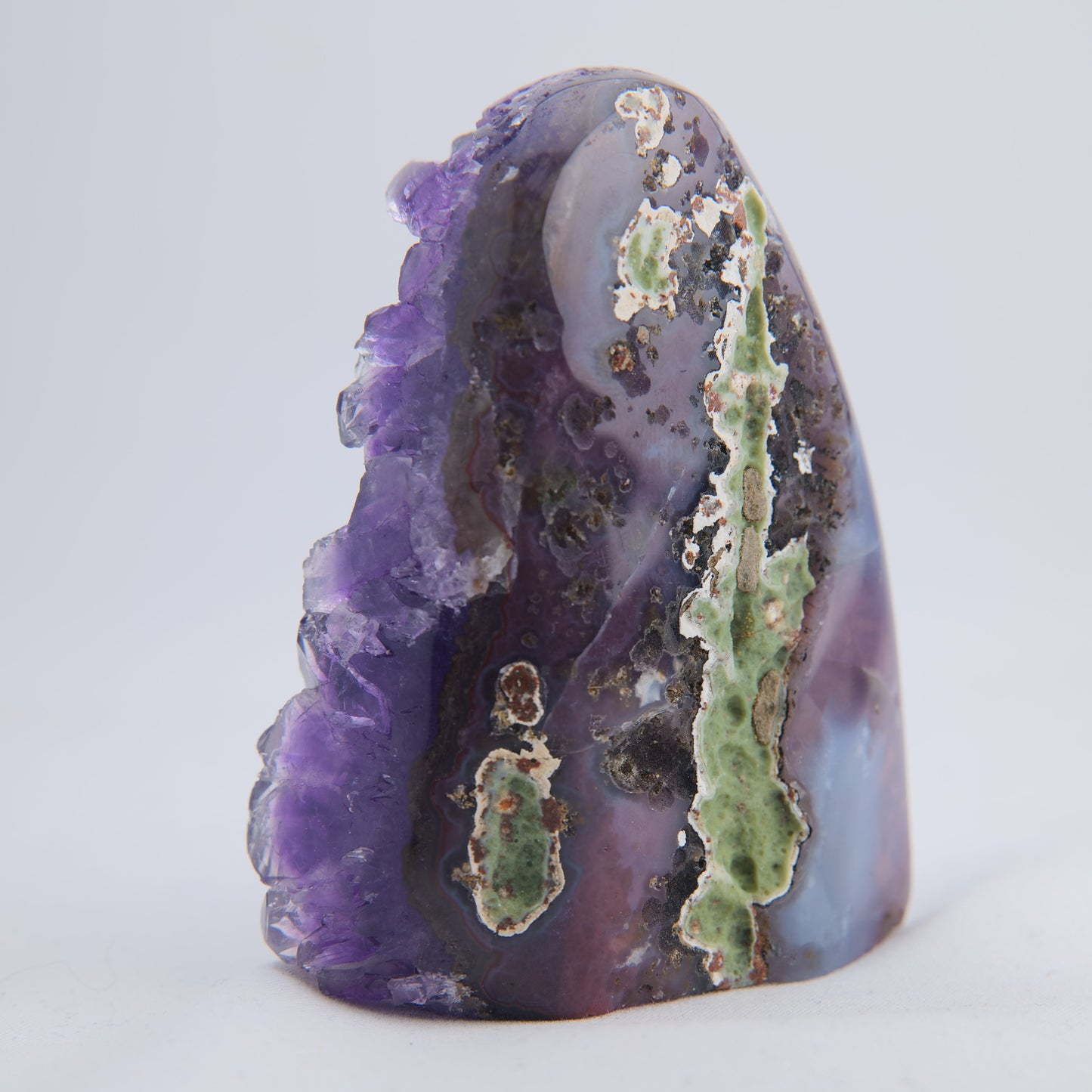 Deep Purple Uruguay Amethyst Druzy Point - 203g - Luna Panther