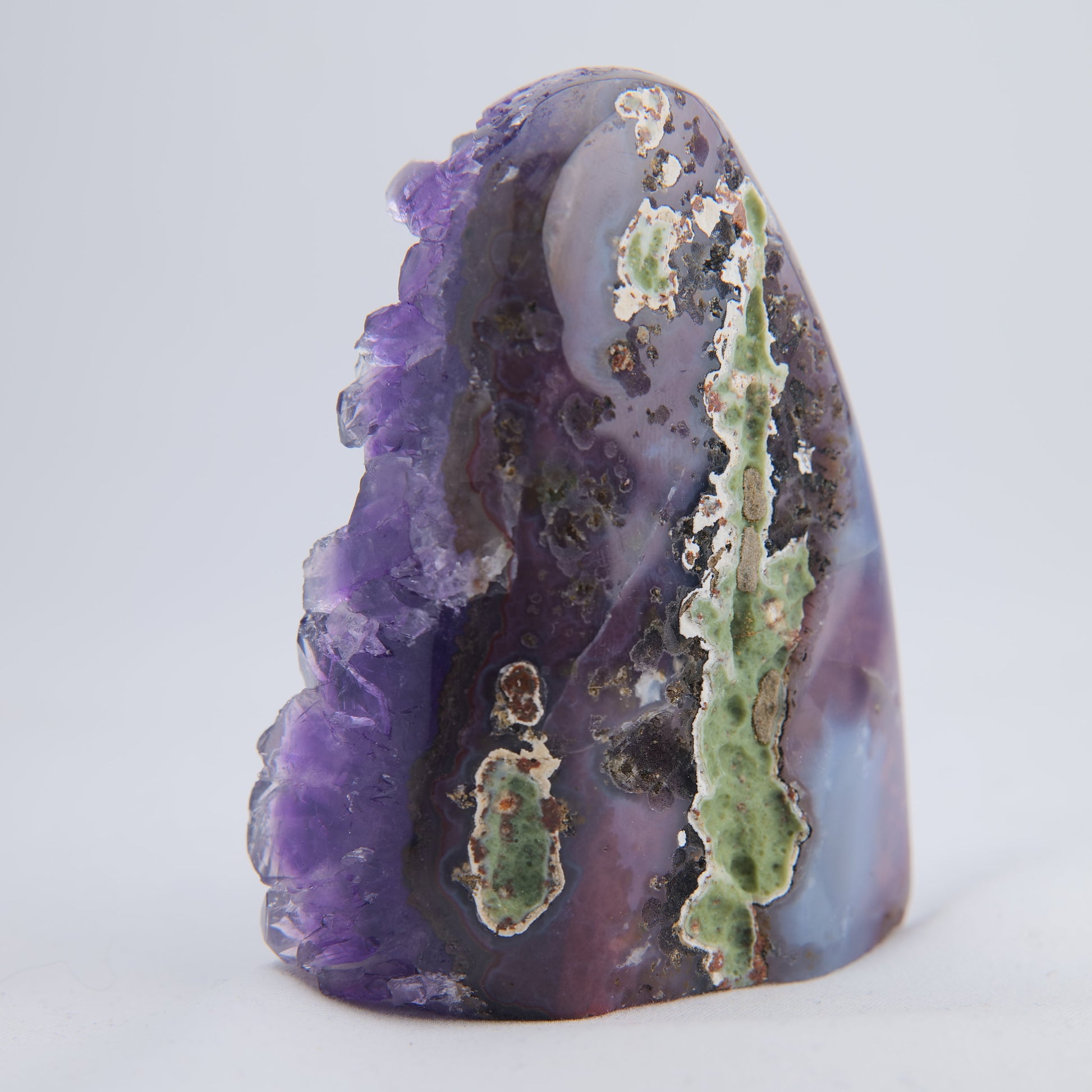 Deep Purple Uruguay Amethyst Druzy Point - 203g - Luna Panther