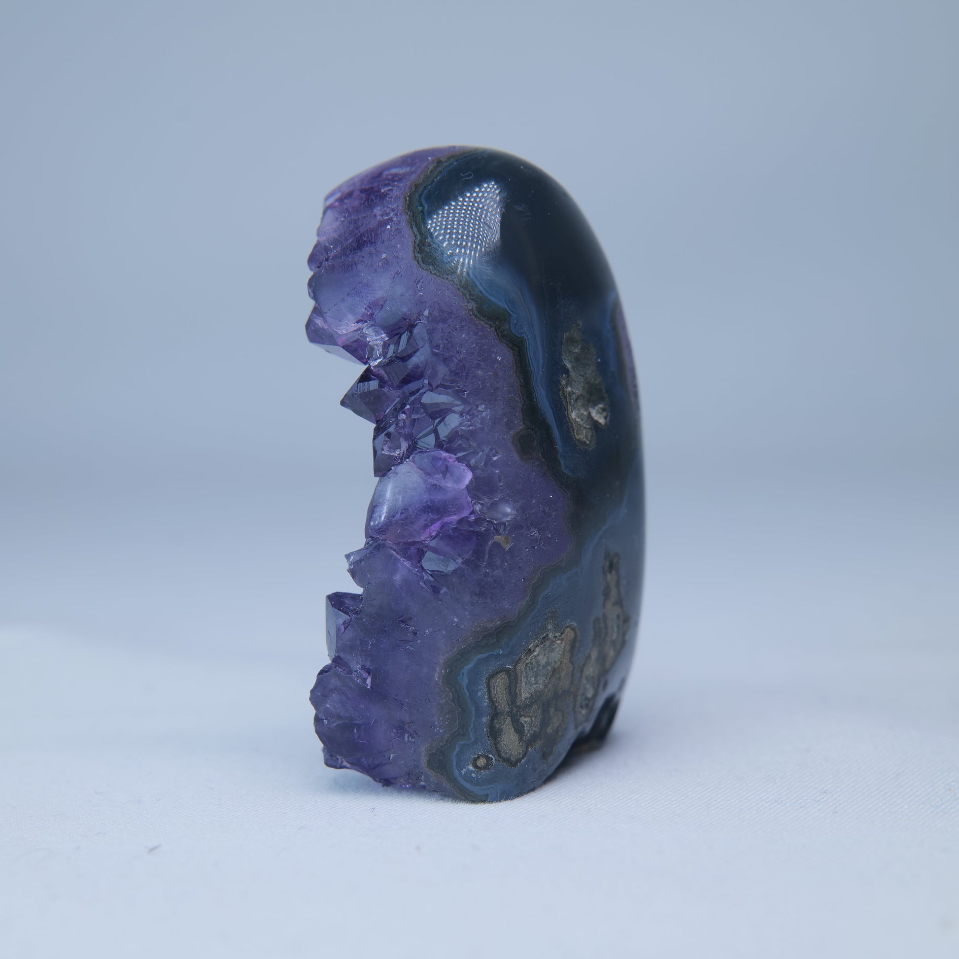 Deep Purple Uruguay Amethyst Druzy Point - 48g - Luna Panther