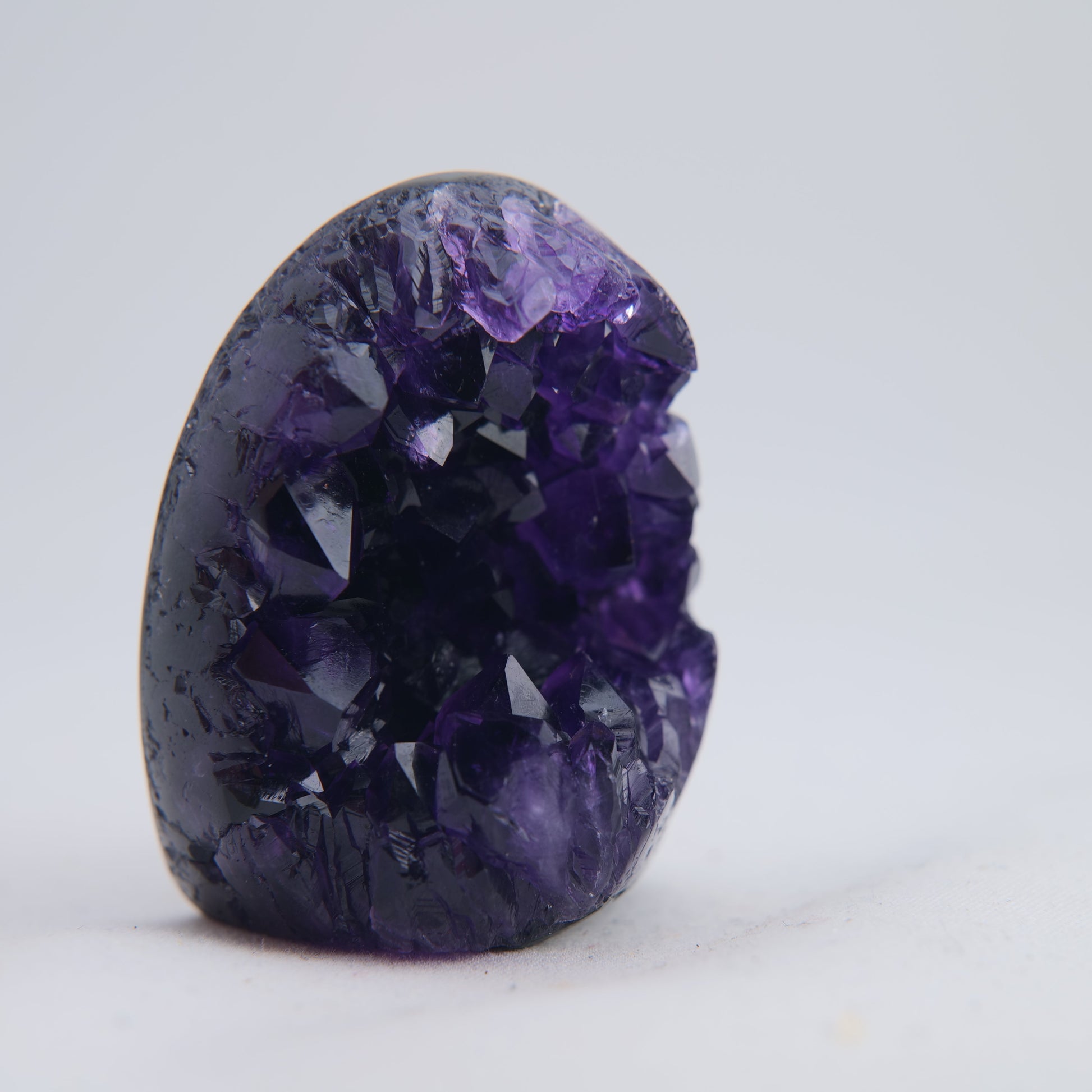 Deep Purple Uruguay Amethyst Druzy Point - 66g - Luna Panther