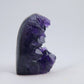 Deep Purple Uruguay Amethyst Druzy Point - 66g - Luna Panther