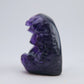 Deep Purple Uruguay Amethyst Druzy Point - 66g - Luna Panther