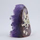 Deep Purple Uruguay Amethyst Druzy Point - 74g - Luna Panther