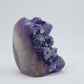 Deep Purple Uruguay Amethyst Druzy Point - 79g - Luna Panther