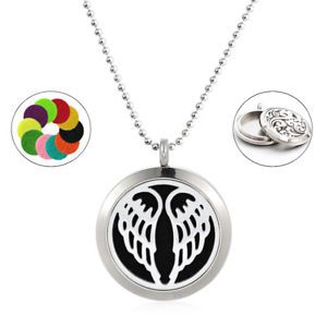 Diffuser Necklace and Essential Oils Set - Luna Panther