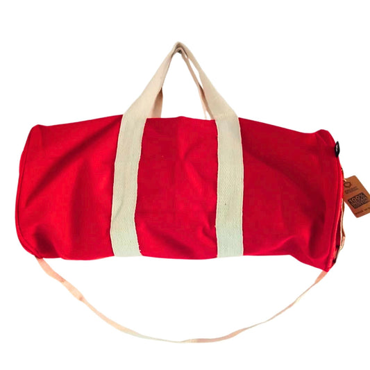 Polished Don't Quit Gym Bag - Maroon (186C) featuring natural patterning and unique variations - Luna Panther