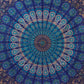 Double Cotton Bedspread + Wall Hanging - Classic Mandala - Luna Panther