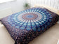 Double Cotton Bedspread + Wall Hanging - Classic Mandala - Luna Panther
