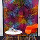 Double Cotton Bedspread + Wall Hanging - Peaceful Buddha - Luna Panther