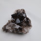 Double-Sided Smoky Quartz Cluster 174g - Luna Panther
