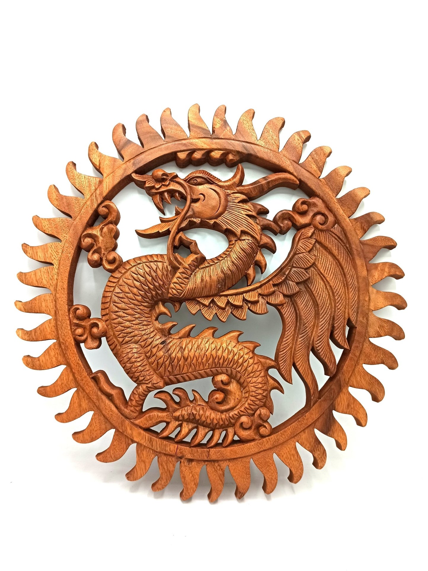 Polished Dragon Panel - 40cm featuring natural patterning and unique variations - Luna Panther