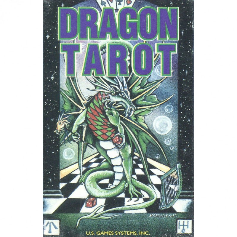 Polished Dragon Tarot featuring natural patterning and unique variations - Luna Panther