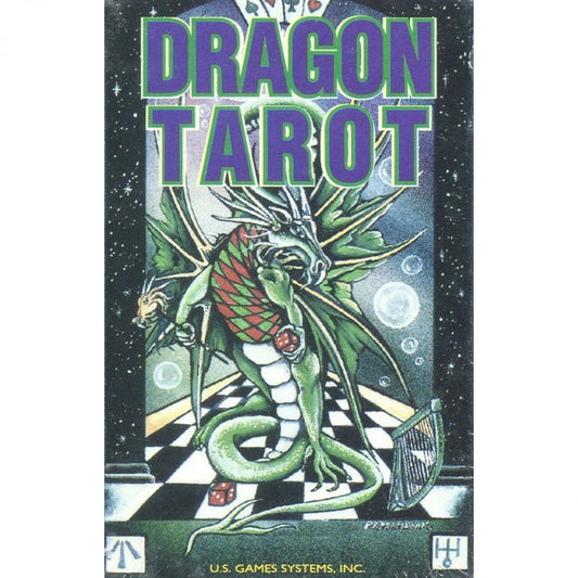 Polished Dragon Tarot featuring natural patterning and unique variations - Luna Panther