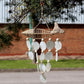 Driftwood Wind Chime - String Fish and Natural Copis Drop - Luna Panther