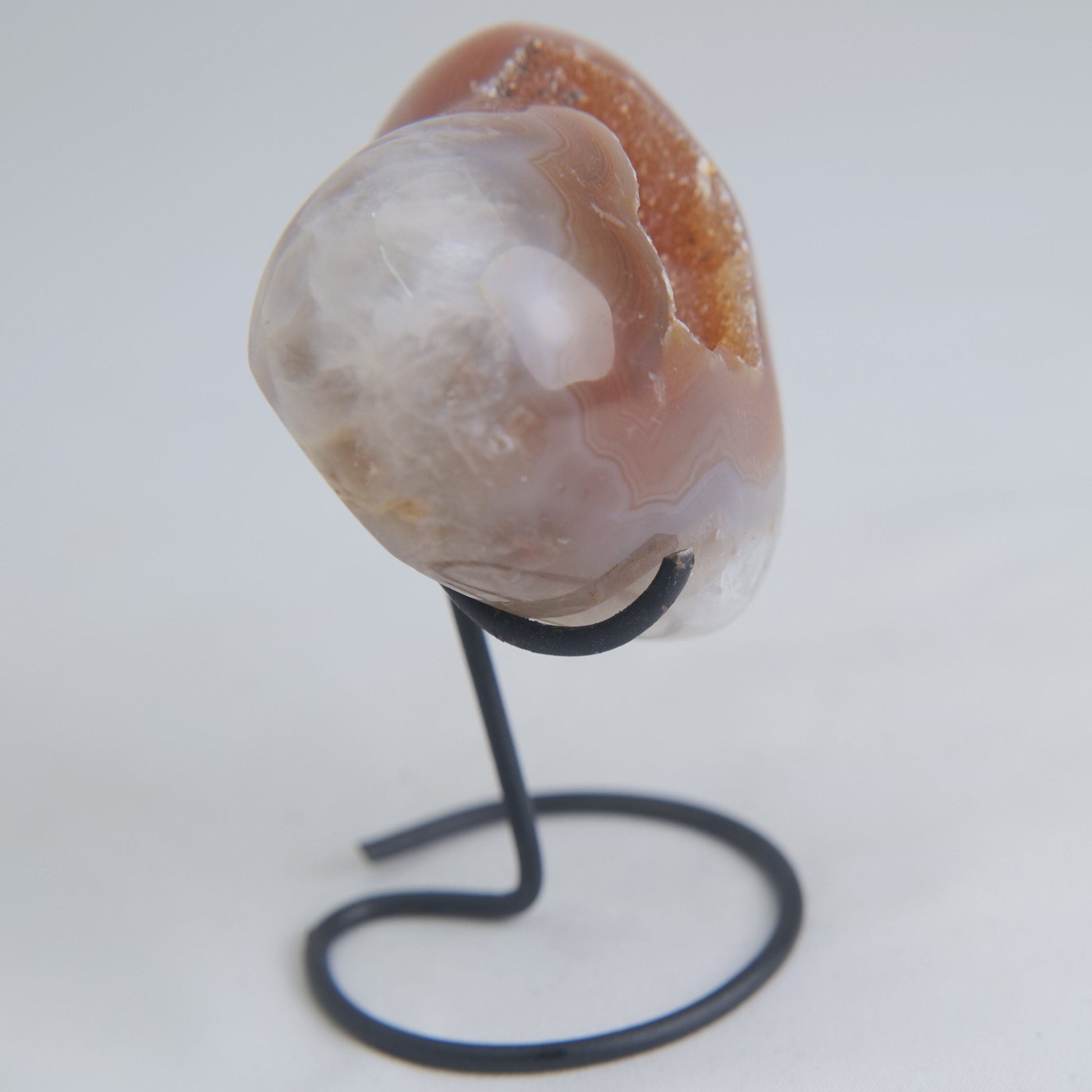 Druzy Agate Heart – 197g - Luna Panther