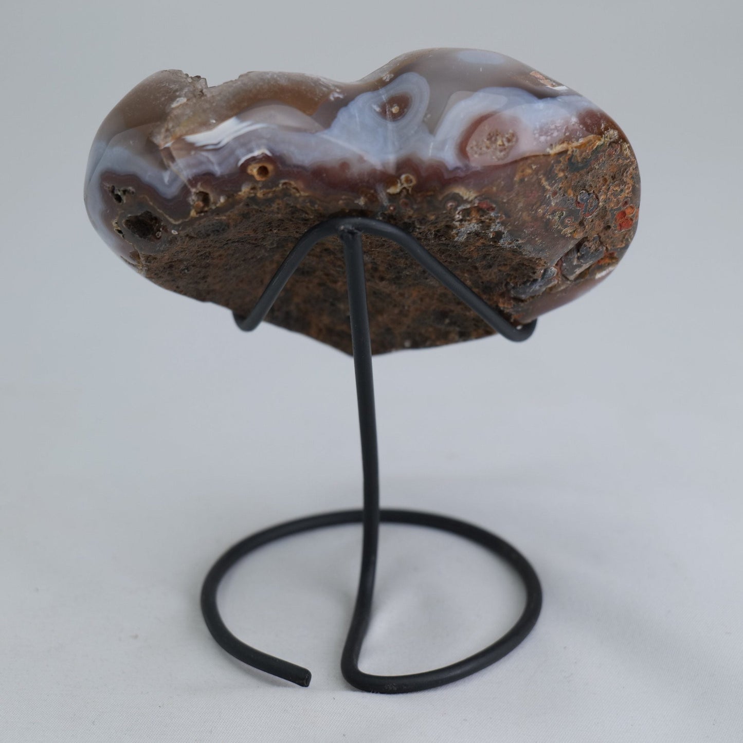 Druzy Agate Heart – 426g - Luna Panther