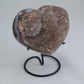 Druzy Agate Heart – 426g - Luna Panther
