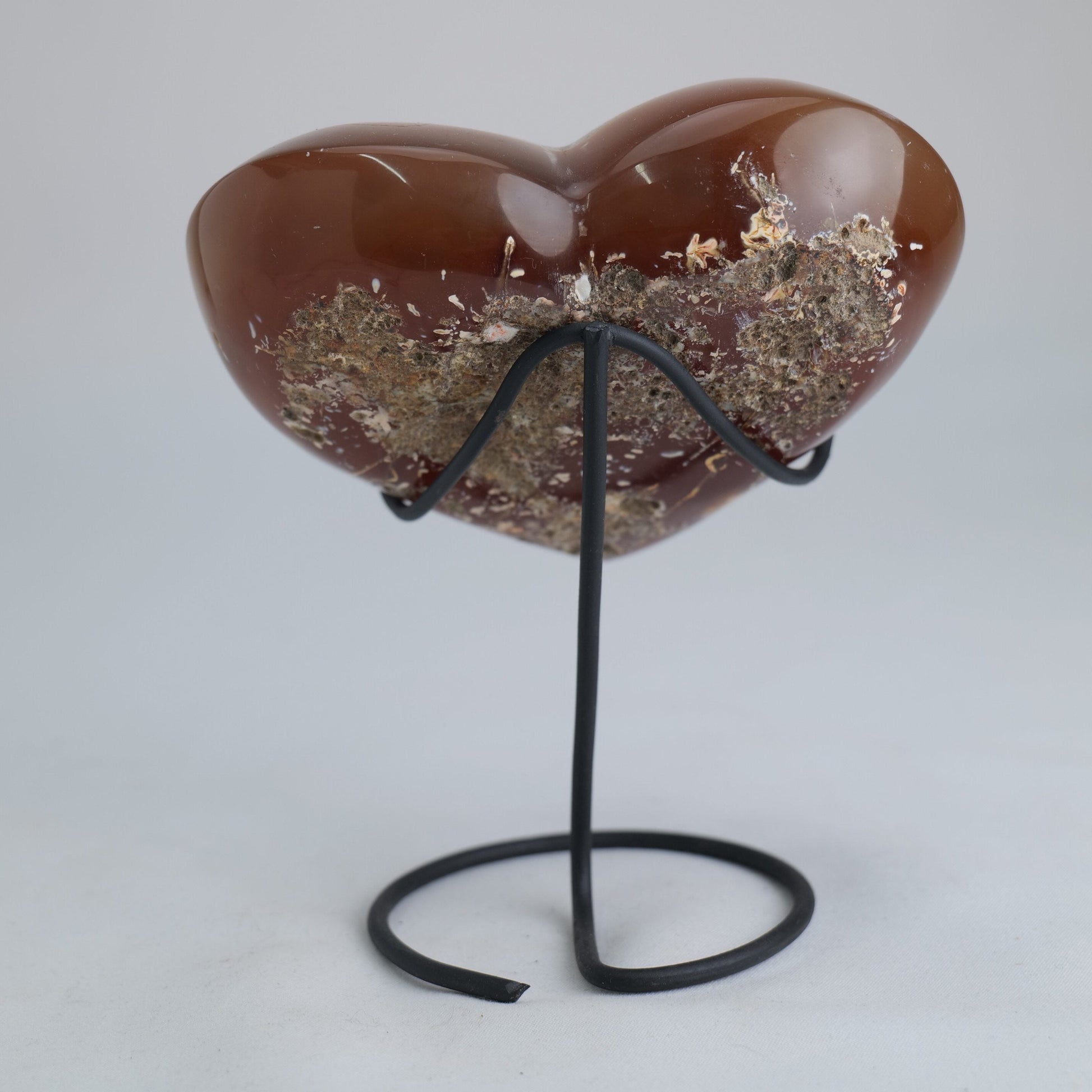 Druzy Agate Heart – 627g - Luna Panther