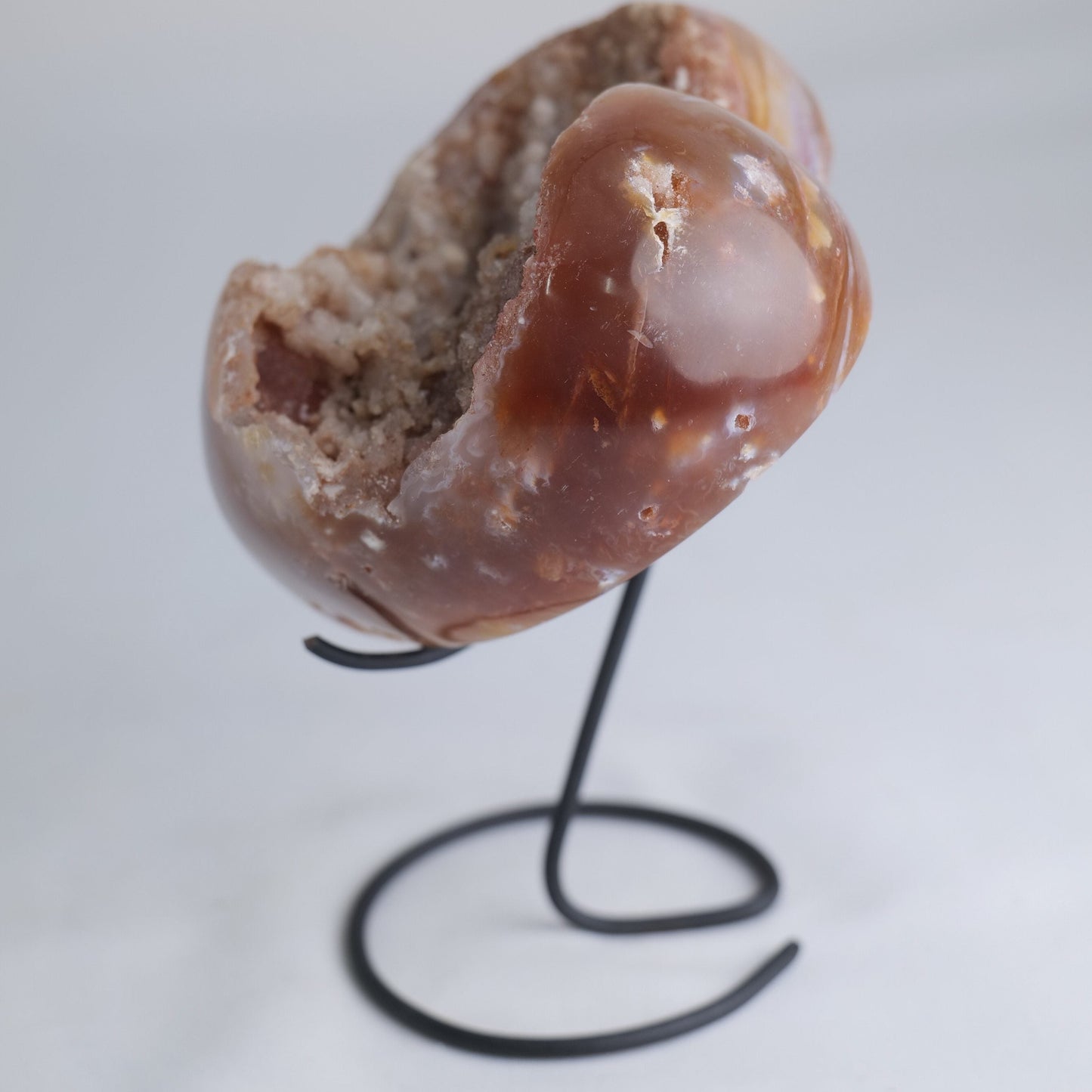Druzy Agate Heart – 755g - Luna Panther