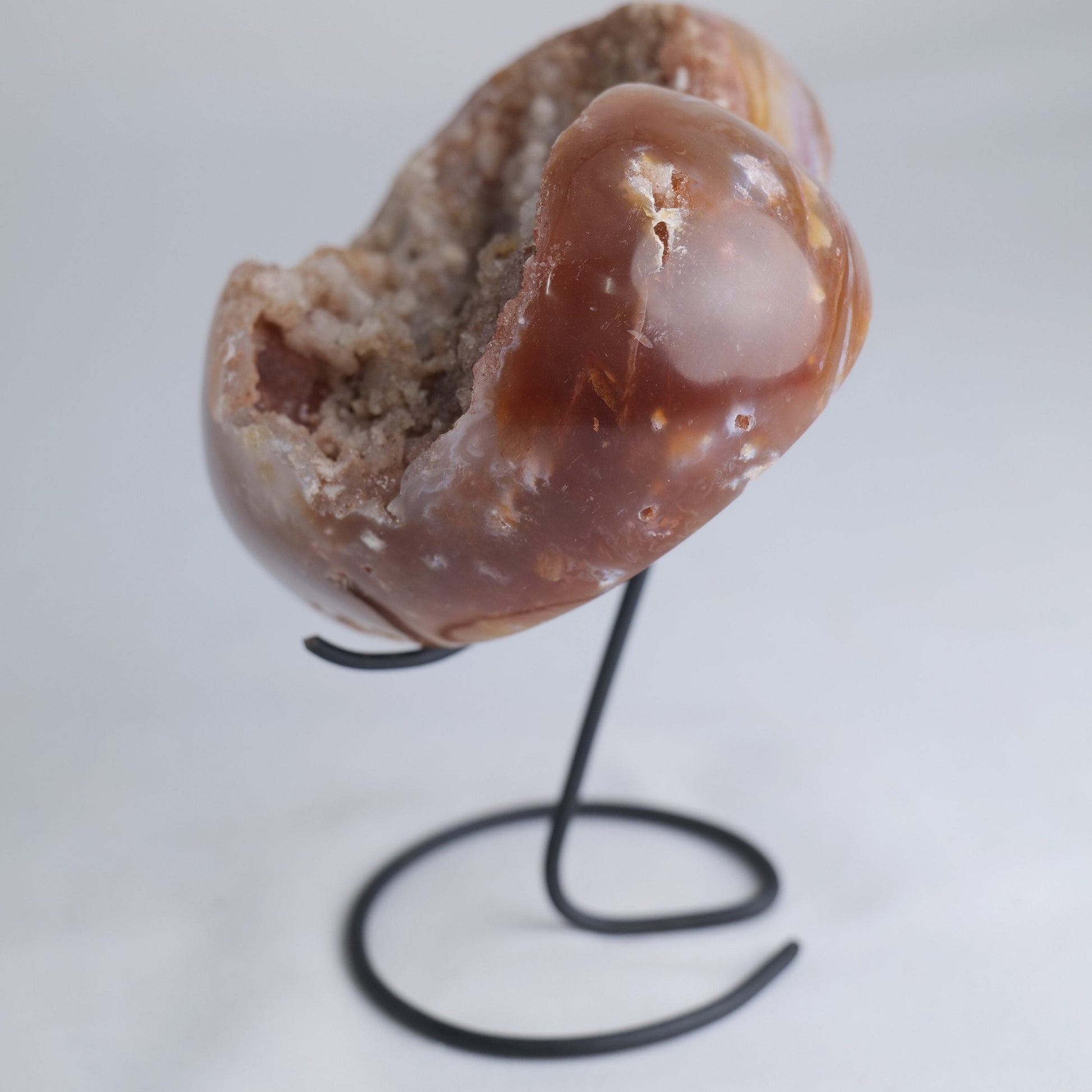 Druzy Agate Heart – 755g - Luna Panther