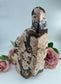 Natural Druzy Chocolate Calcite 1422g featuring soft translucent tone and gentle sheen - Luna Panther
