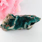 Natural Druzy Chrysocolla Dolomite With Malachite 195G featuring turquoise-blue tone with earthy matrix - Luna Panther
