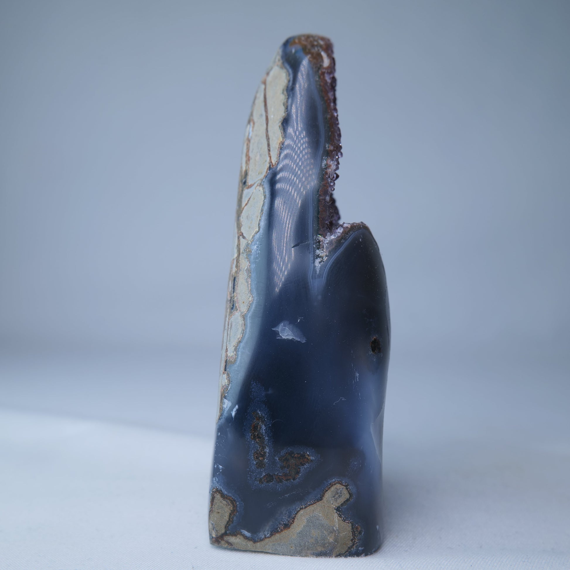 Druzy Geode 152g - Luna Panther