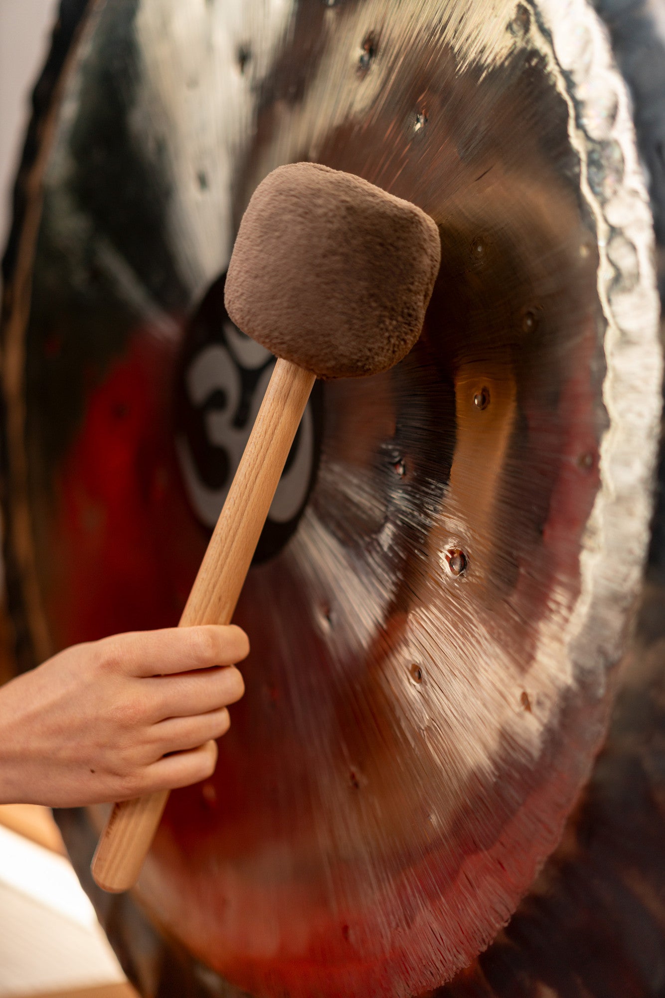 MEINL Sonic Energy Gong Mallet Medium - Chai detail view 3 at Luna Panther