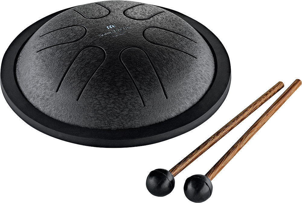 MEINL Sonic Energy Mini Steel Tongue Drum 6" - C Major/6 Notes/440 Hz - Black at Luna Panther