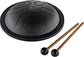MEINL Sonic Energy Mini Steel Tongue Drum 6" - C Major/6 Notes/440 Hz - Black at Luna Panther