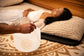 MEINL Sonic Energy Solfeggio Crystal Singing Bowl 10" - D#4/Fa/639 Hz detail view 4 at Luna Panther