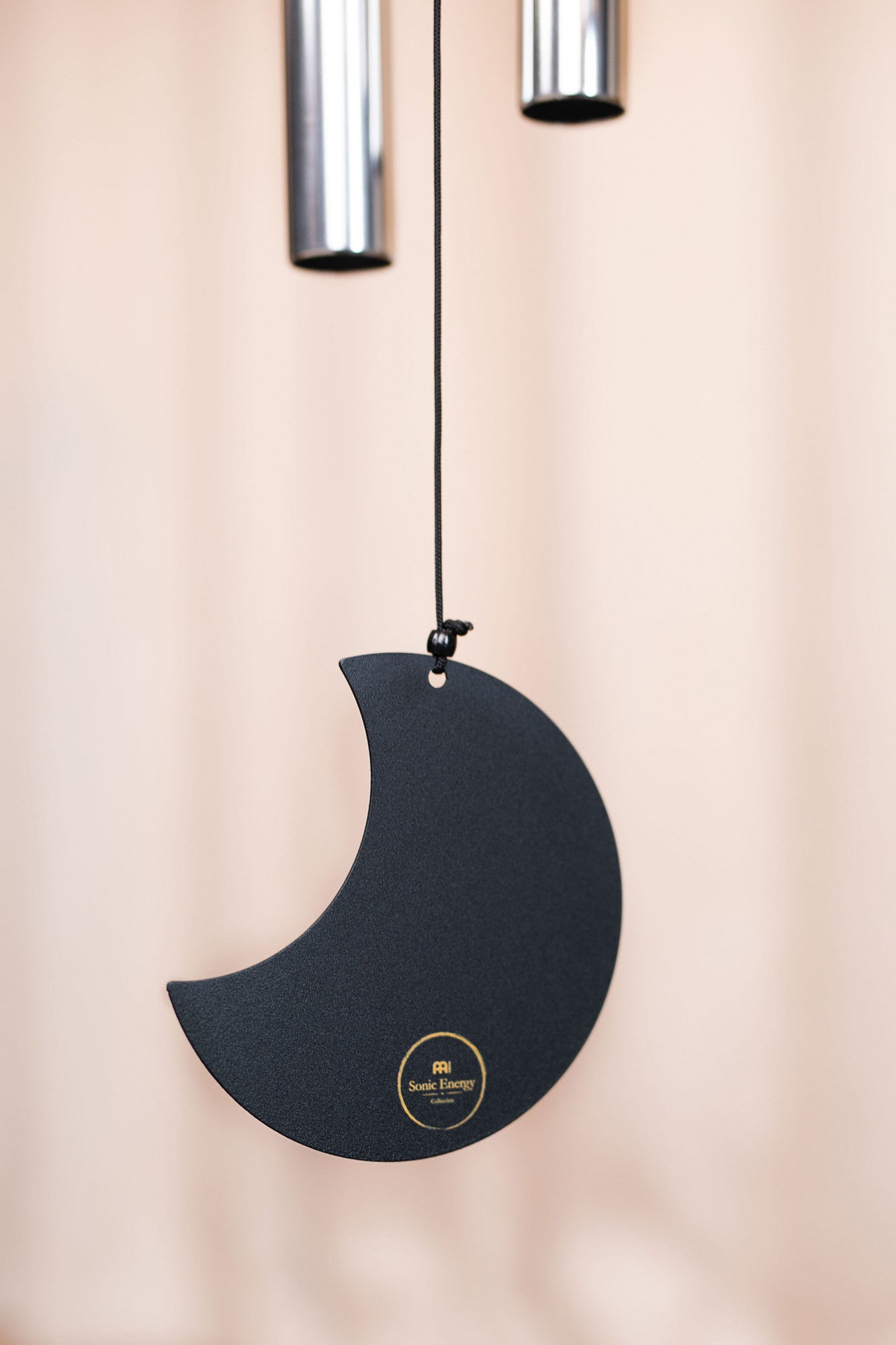 MEINL Sonic Energy Moon Meditation Chime 44"/110 cm - 432 Hz - Round Arch/Silver detail view 5 at Luna Panther