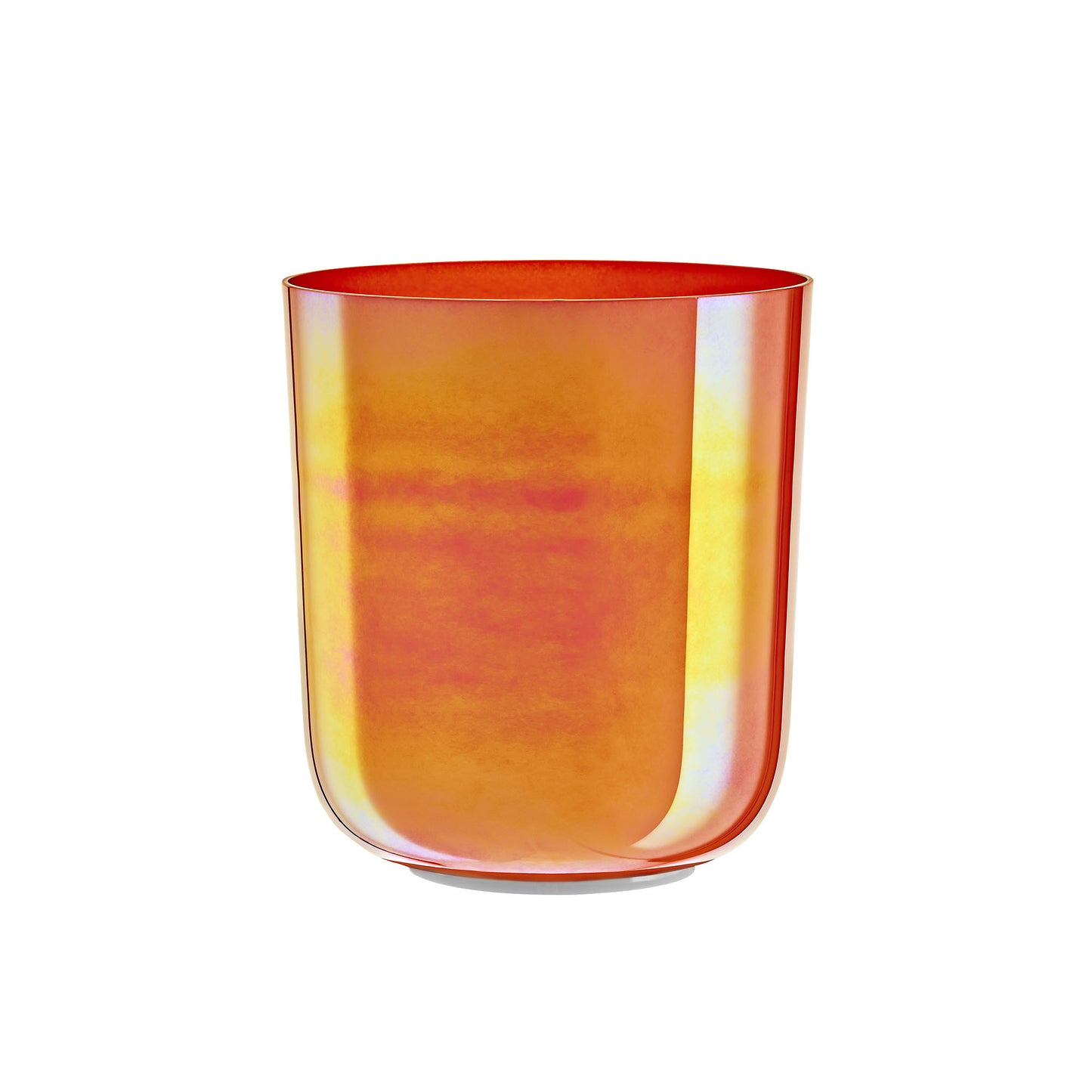 MEINL Sonic Energy Essence Crystal Singing Bowl 6.7" - C4/Root Chakra/440 Hz - Orange at Luna Panther