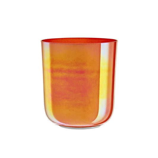 MEINL Sonic Energy Essence Crystal Singing Bowl 6.7" - C4/Root Chakra/440 Hz - Orange at Luna Panther