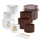 MEINL Sonic Energy 4-piece Om Crystal Singing Bowl Set at Luna Panther