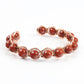Copper & Red Jasper Crystal Bracelet