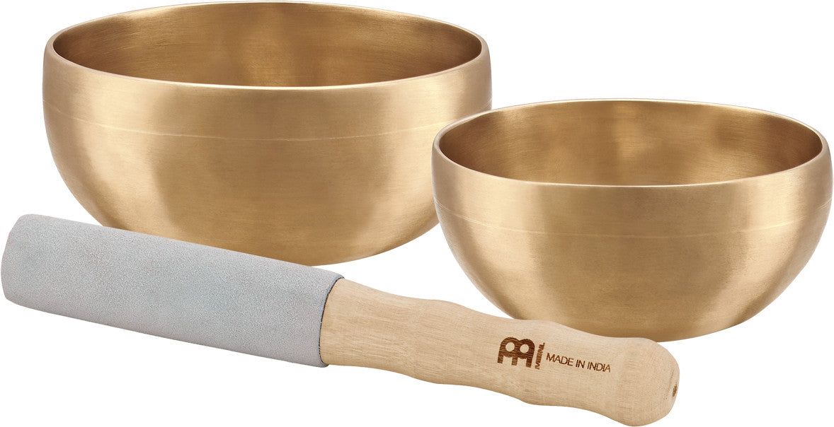 MEINL Sonic Energy Universal Series Singing Bowl Set 3 pcs - 400/500g + Mallet at Luna Panther