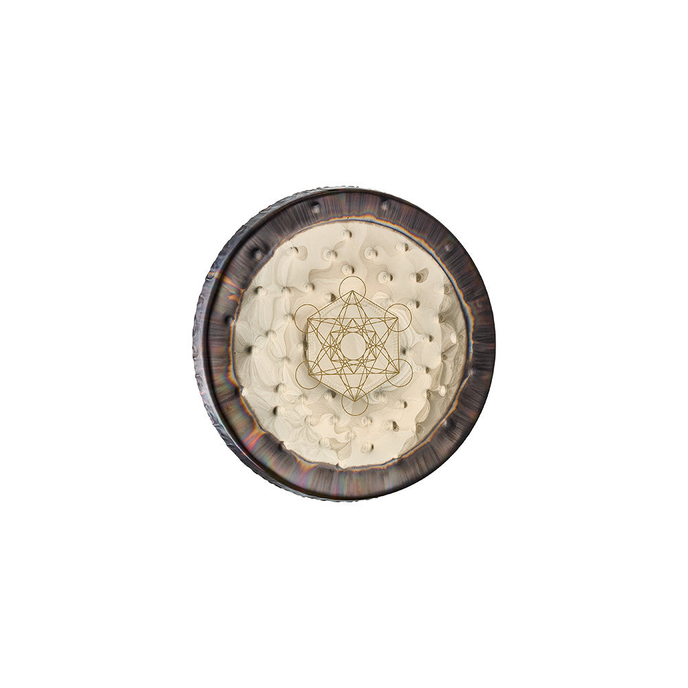 MEINL Sonic Energy 22" Soundscape Gong, Metatron’s Cube detail view 2 at Luna Panther