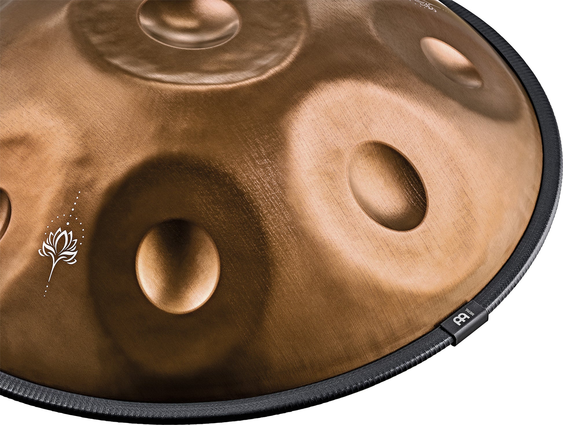 MEINL Sonic Energy Sensory Handpan, Stainless Steel, E La Sirena, 10 Notes, 432 Hz, Vintage co detail view 14 at Luna Panther