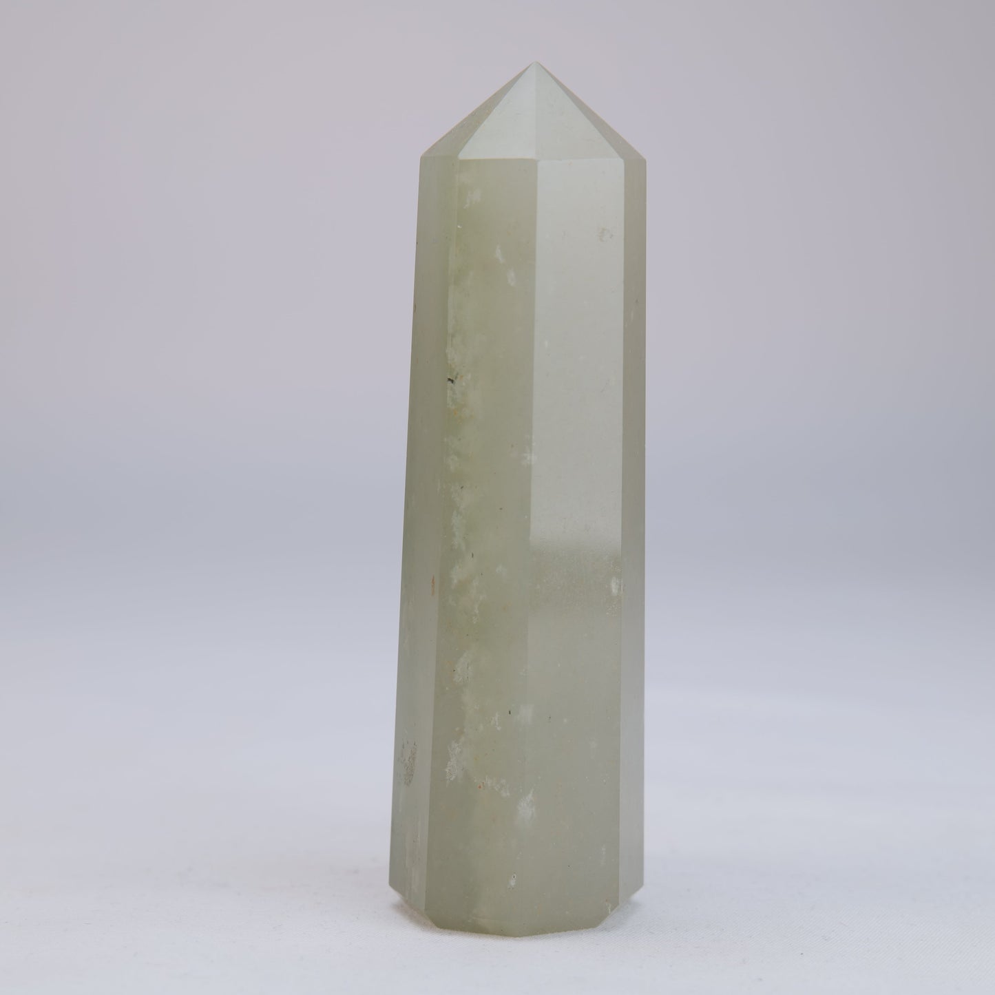 Green Aventurine Obelisk 174g natural crystal tower side-2