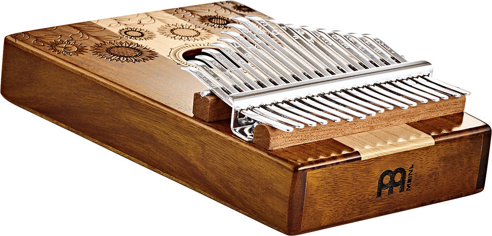Meinl Sonic Energy Sound Hole Kalimba - 17 tones, maple + acacia detail view 3 at Luna Panther